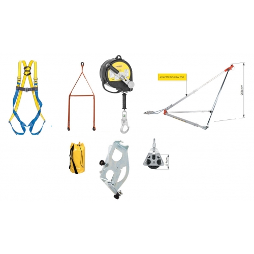 Zestaw asekuracyjny do prac głębokościowych LIFTER 4 PROTEKT